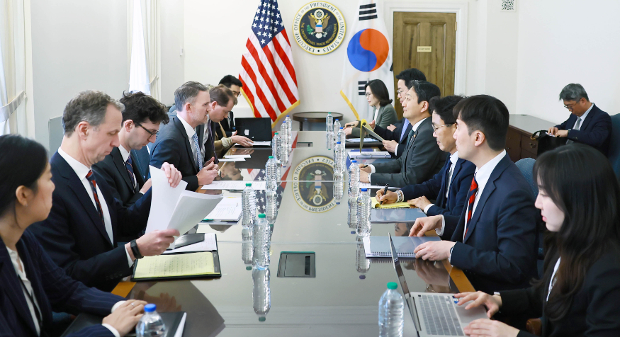 지난 4월 25일 열린 미국 무역대표부 대표 면담.jpg 지난 4월 25일 열린 미국 무역대표부 대표 면담.jpg
